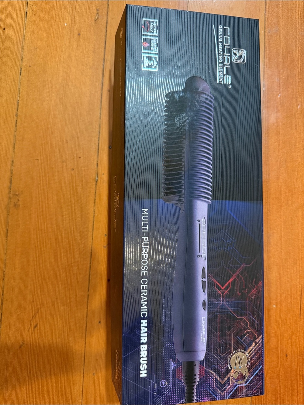 Royale multi purpose ceramic hair brush